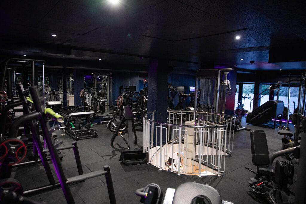 salle fitness gym machines montreux